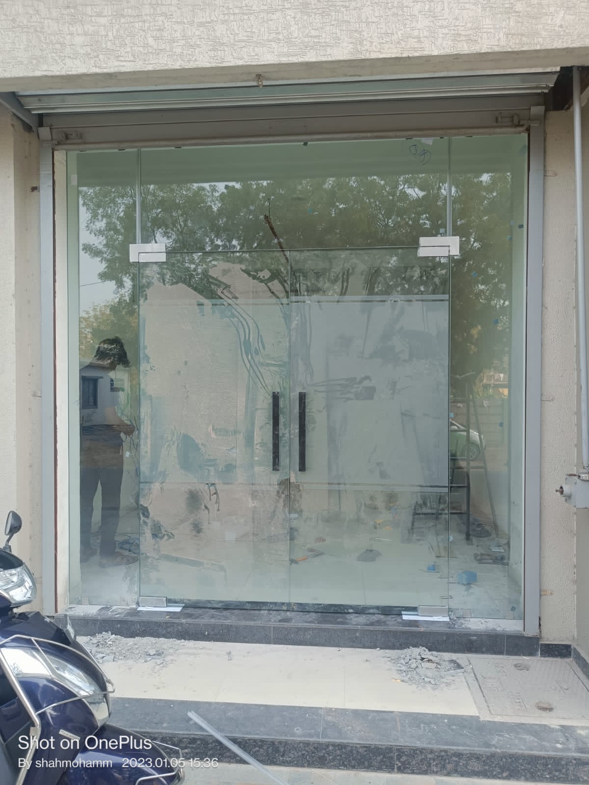 12mm toughen glass work