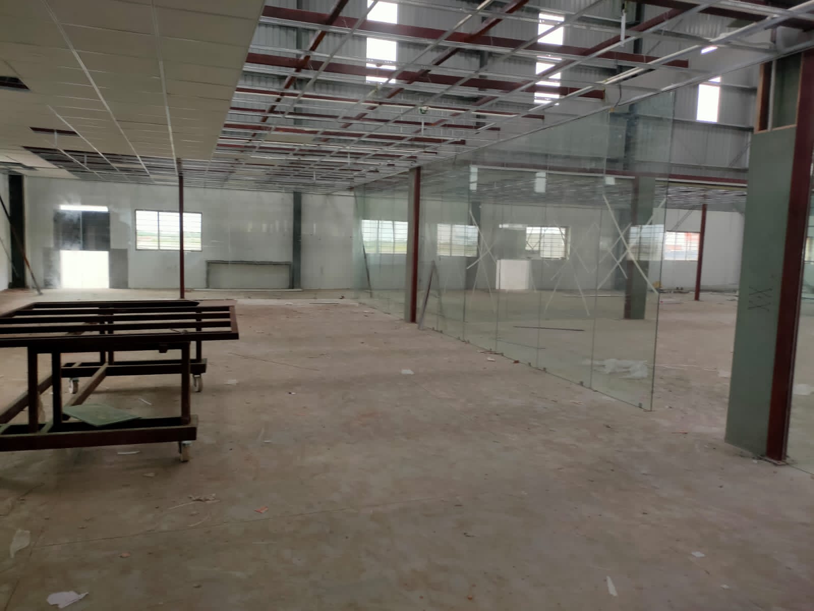 12mm toughen glass work