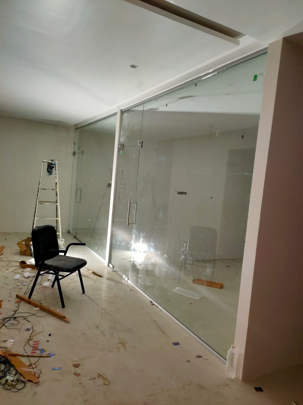 12mm toughen glass work