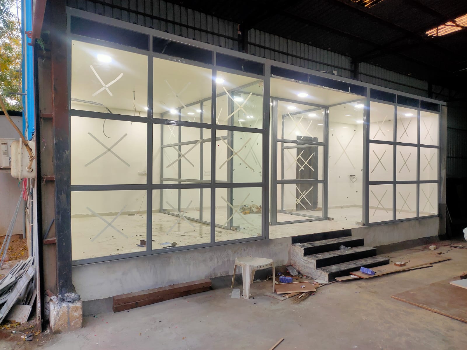 12mm toughen glass work