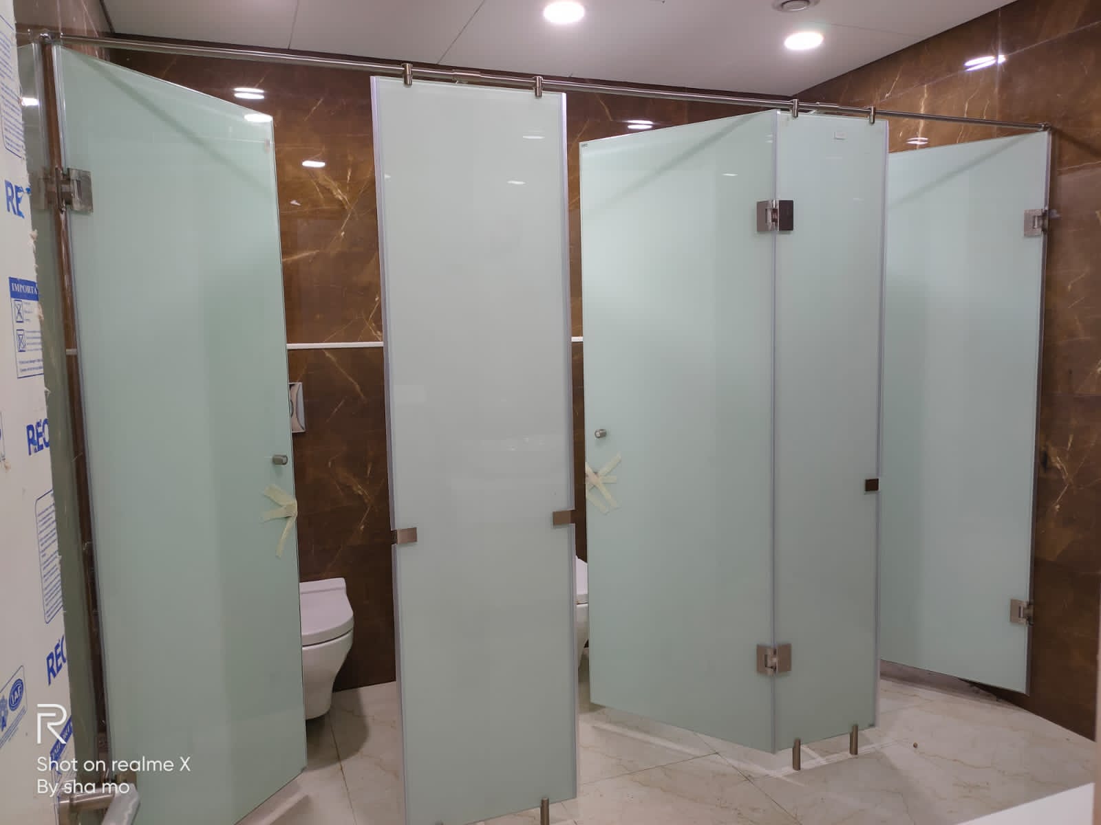 12mm toughen glass work