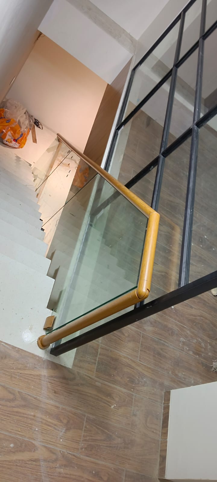 Aluminium Glass Reling Work