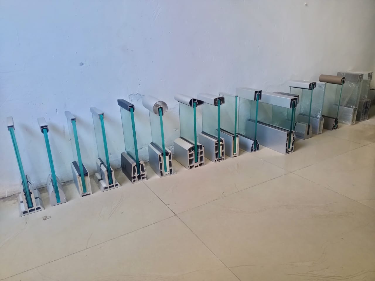 Aluminium Glass Reling Work