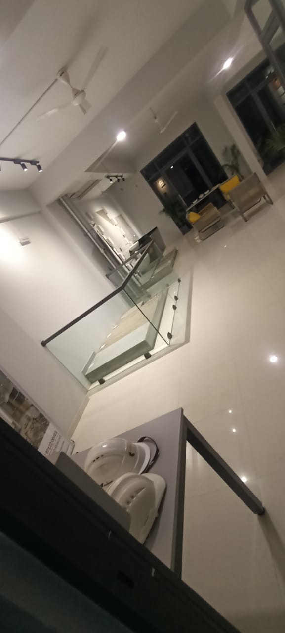 Aluminium Glass Reling Work