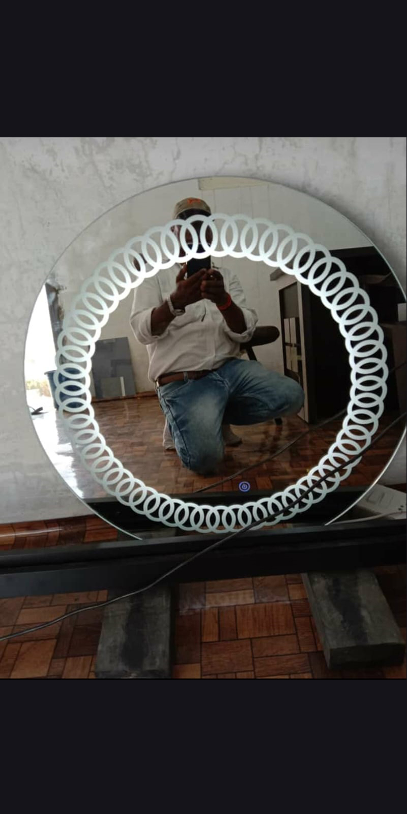 Led Glass Mirror Work