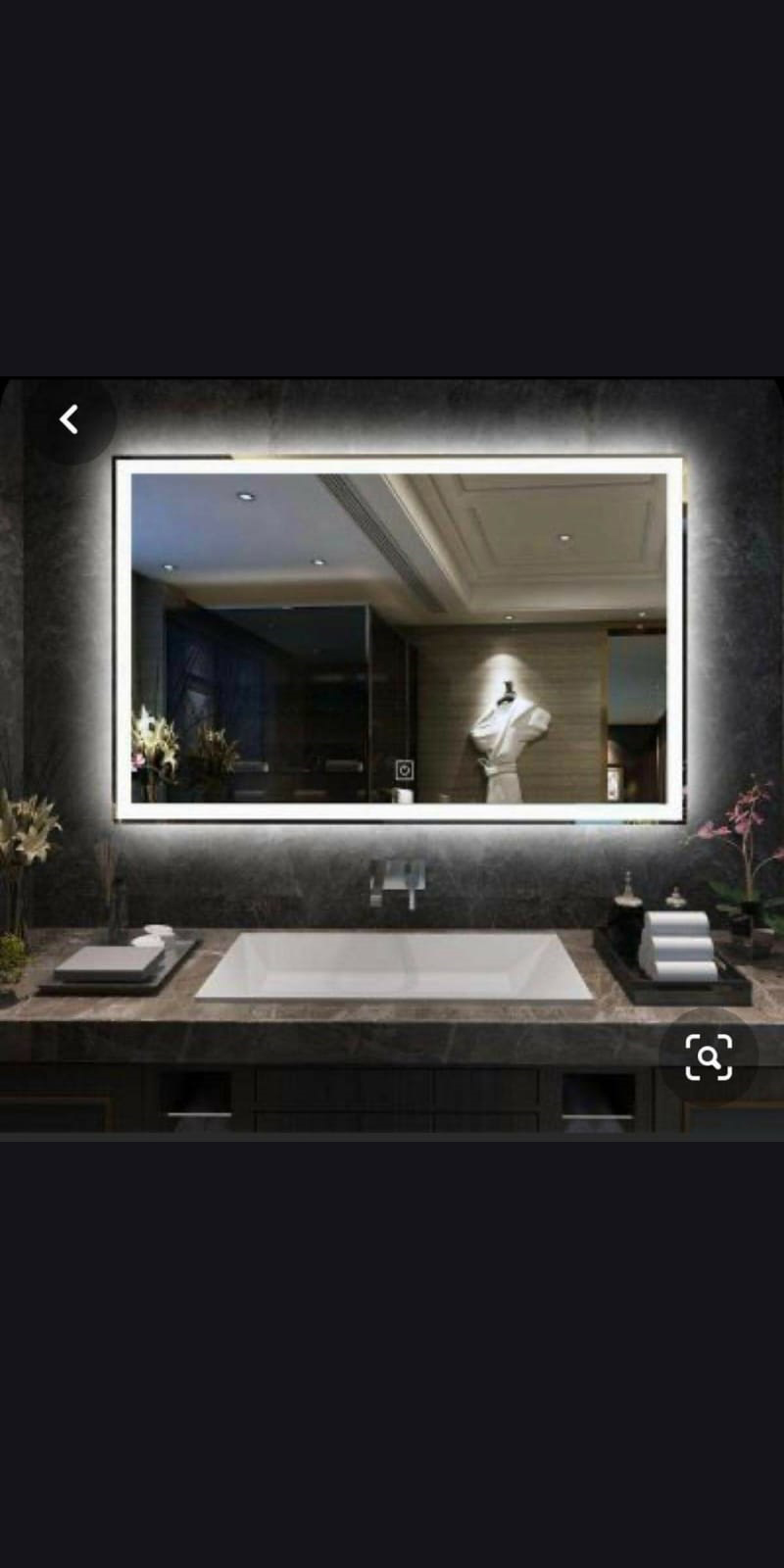 Led Glass Mirror Work