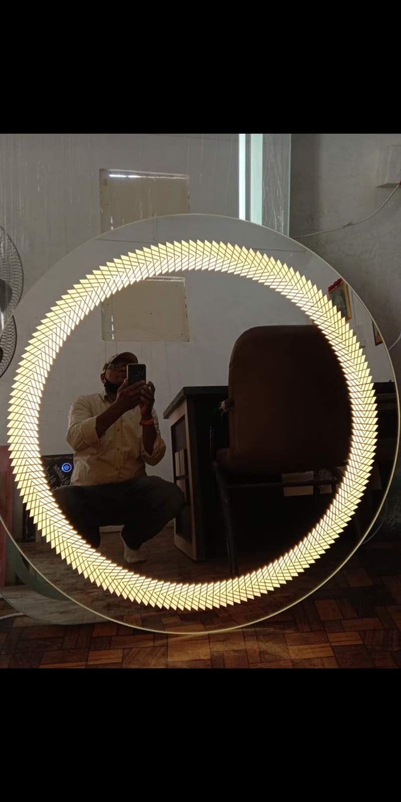 Led Glass Mirror Work