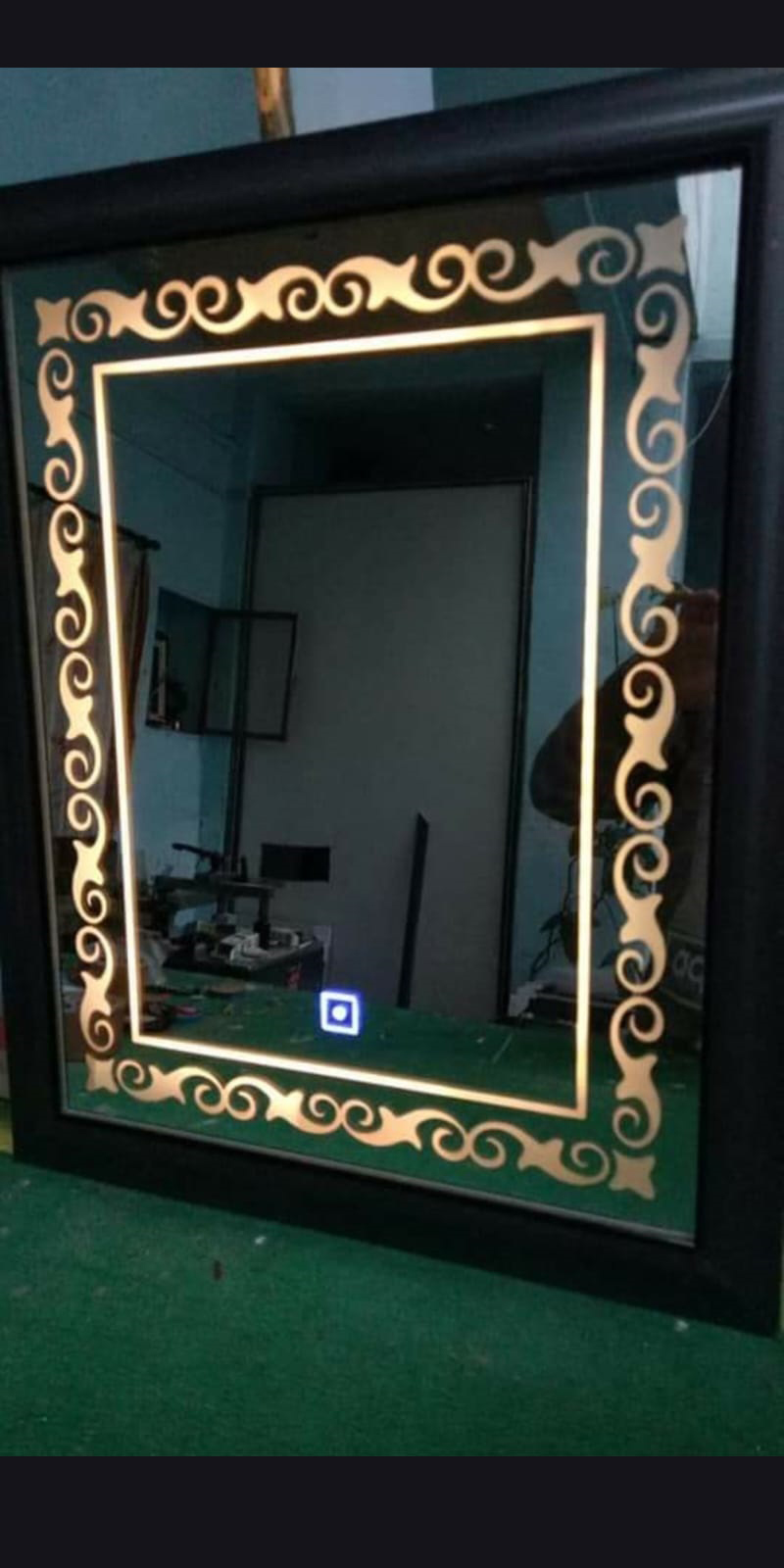 Led Glass Mirror Work
