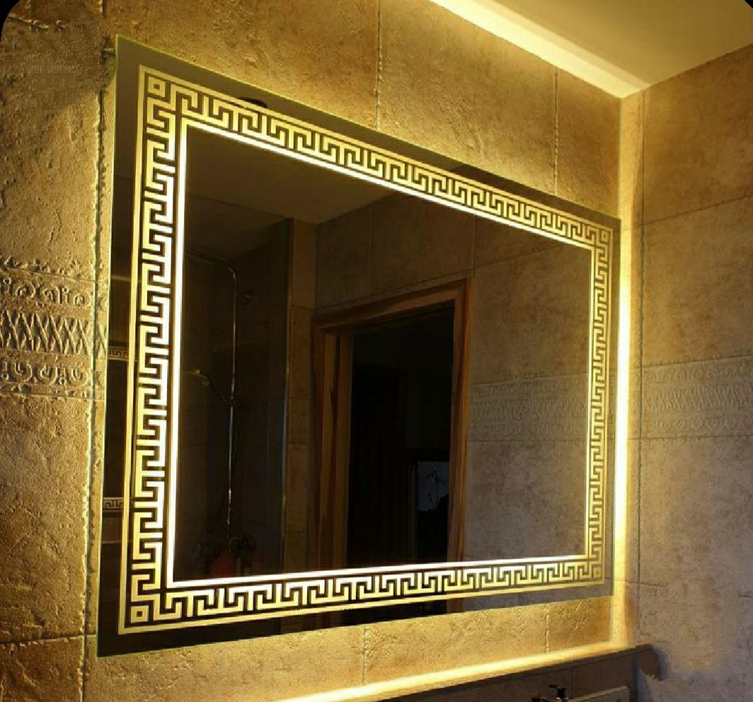 Led Glass Mirror Work