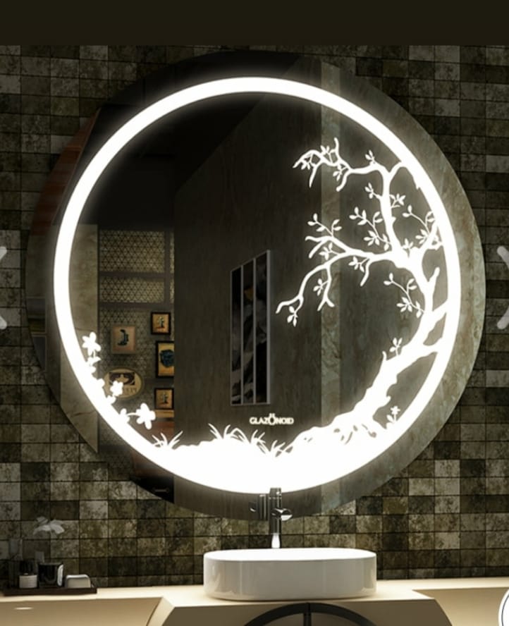 Led Glass Mirror Work