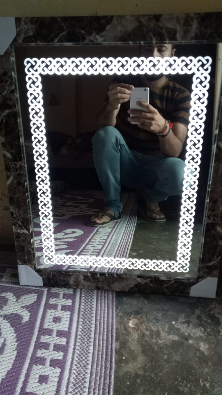 Led Glass Mirror Work
