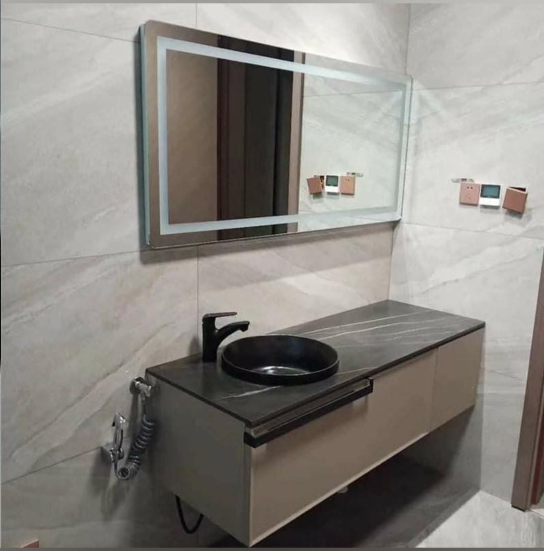 Led Glass Mirror Work